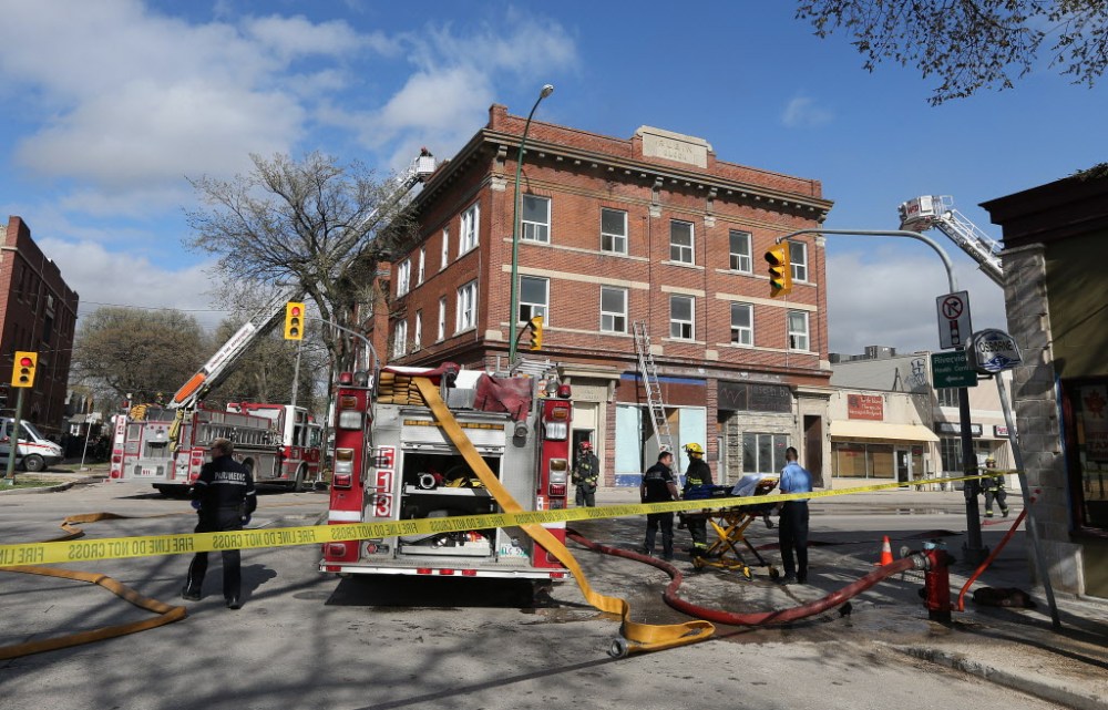 Fire chases residents from their apartments Winnipeg Free Press