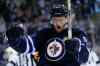 JOHN WOODS / FREE PRESS files
Tyler Myers slid into the boards in an awkward manner during the second period of Thursday’s 4-2 loss to the Florida Panthers and did not return to the game.