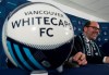 Vancouver Whitecaps FC new sporting director Axel Schuster is seen during a news conference announcing his joining the team in Vancouver, B.C. Friday, November, 15, 2019. THE CANADIAN PRESS/Jonathan Hayward