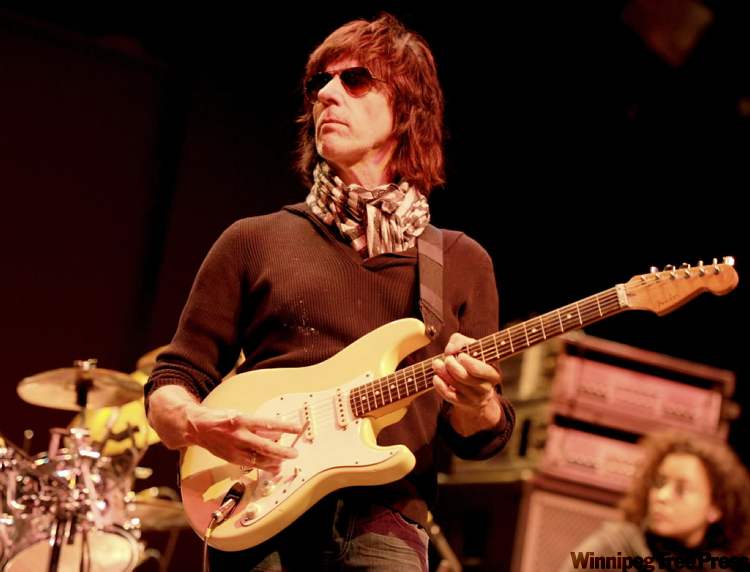 Handout
Acclaimed guitarist Jeff Beck will play in Winnipeg this October
