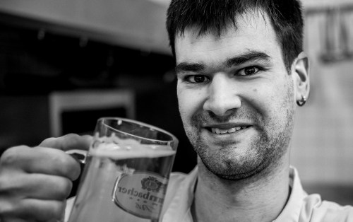 Jereme Labelle is the owner and head chef at Gasthaus Gutenberger on Portage Ave. He went from prep-cook to head chef in ten years and then he bought the restaurant when his mentor and previous owner retired.