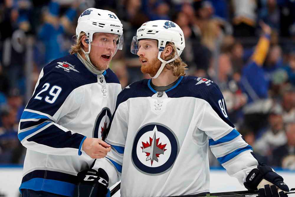 JEFF ROBERSON / THE ASSOCIATED PRESS FILES
Could another NHL club try to take advantage of Winnipeg’s financial woes and try to sign either Patrik or Kyle Connor?