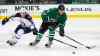 AP Photo/Mike Stone
Winnipeg Jets' Mark Scheifele (55) and Dallas Stars' Patrik Nemeth (15) battle for the puck during the first period of an NHL hockey game, Thursday, Jan. 7, 2016, in Dallas.