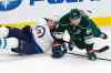 CP
Winnipeg Jets' Tyler Myers, left, and Minnesota Wild's Mikael Granlund, of Finland, hit the ice after colliding in the first period of an NHL hockey game Saturday, Oct. 15, 2016, in St. Paul, Minn. (AP Photo/Jim Mone)