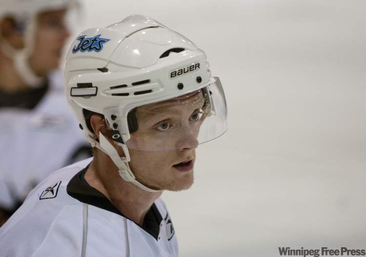 Carl Klingberg has been called up from the IceCaps to play with the Jets.