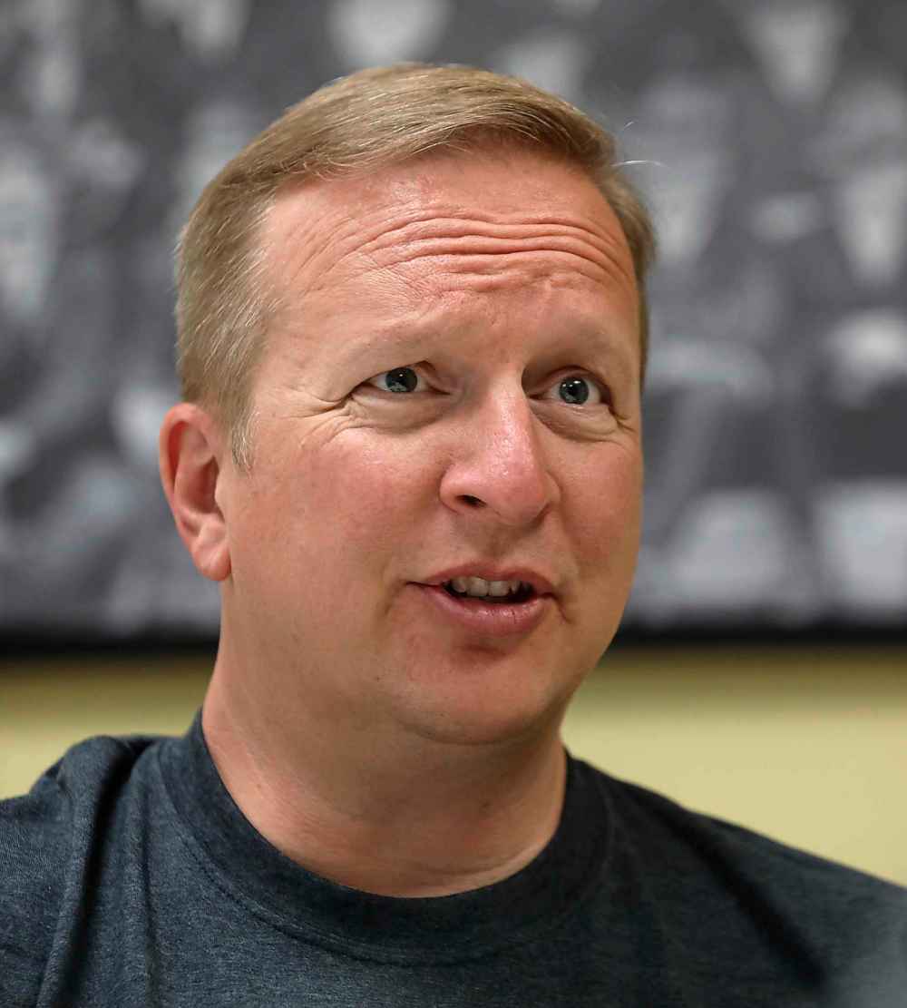 RUTH BONNEVILLE /  WINNIPEG FREE PRESS FILES
Kevin Rebeck, Manitoba Federation of Labour leader.