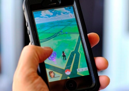The Associated Press files
Pokemon Go is displayed on a cell phone in Los Angeles on Friday, July 8, 2016.