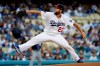 Los Angeles Dodgers starting pitcher Clayton Kershaw throws to the San Diego Padres during the first inning of a baseball game Friday, July 5, 2019, in Los Angeles. (AP Photo/Marcio Jose Sanchez)