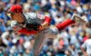 Cincinnati Reds starting pitcher Sonny Gray throws to the Los Angeles Dodgers during the fifth inning of a baseball game Wednesday, April 17, 2019, in Los Angeles. (AP Photo/Marcio Jose Sanchez)