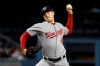 Washington Nationals starting pitcher Patrick Corbin throws to a Los Angeles Dodgers during the third inning of a baseball game Thursday, May 9, 2019, in Los Angeles. (AP Photo/Marcio Jose Sanchez)