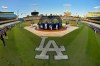 Members of the Los Angeles Dodgers practice for Game 1 of the NLDS baseball game against the Washington Nationals Wednesday, Oct. 2, 2019, in Los Angeles. (AP Photo/Mark J. Terrill)