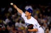 Los Angeles Dodgers relief pitcher Kenta Maeda, of Japan, throws during the eighth inning of the team's baseball game against the Miami Marlins on Friday, July 19, 2019, in Los Angeles. (AP Photo/Mark J. Terrill)