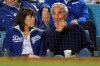 Former Los Angeles Dodgers pitcher Sandy Koufax watches during the eighth inning in Game 2 of a baseball National League Divisional Series between the Dodgers and the Washington Nationals on Friday, Oct. 4, 2019, in Los Angeles. (AP Photo/Mark J. Terrill)