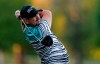 Rory Sabbatini hits off the 12th tee during the second round of the PGA Zurich Classic golf tournament at TPC Louisiana in Avondale, La., Friday, April 26, 2019. (AP Photo/Gerald Herbert)