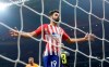 FILE - In this Wednesday, Feb. 20, 2019 file photo, Atletico forward Diego Costa reacts after missing to score during the Champions League round of 16 first leg soccer match between Atletico Madrid and Juventus at Wanda Metropolitano stadium in Madrid. Atletico Madrid says Diego Costa sprained his left ankle in the team‚Äôs 2-1 loss in a friendly at Beitar Jerusalem on Tuesday May 21, 2019. (AP Photo/Manu Fernandez, File)