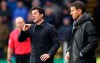 Everton manager Marco Silva gestures on the touchline during the English Premier League soccer match against Watford at Vicarage Road, Watford, England, Saturday Feb. 9, 2019. (Nigel French/PA via AP)