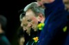 Cardiff City manager Neil Warnock during a minute of silence for Emiliano Sala ahead of the English Premier League soccer match between Cardiff and Bournemouth at the Cardiff City Stadium, in Cardiff, Wales, Saturday, Feb. 2, 2019. (Mark Kerton/PA via AP)