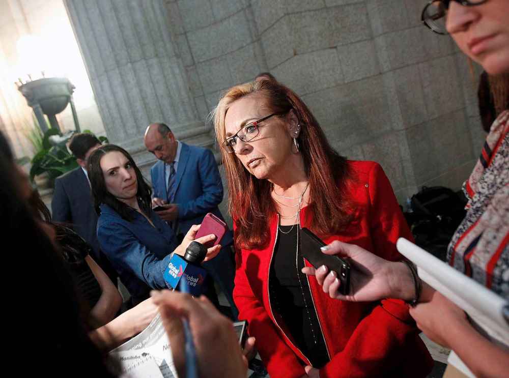 PHIL HOSSACK / WINNIPEG FREE PRESS FILES
MGEU President Michelle Gawronsky: