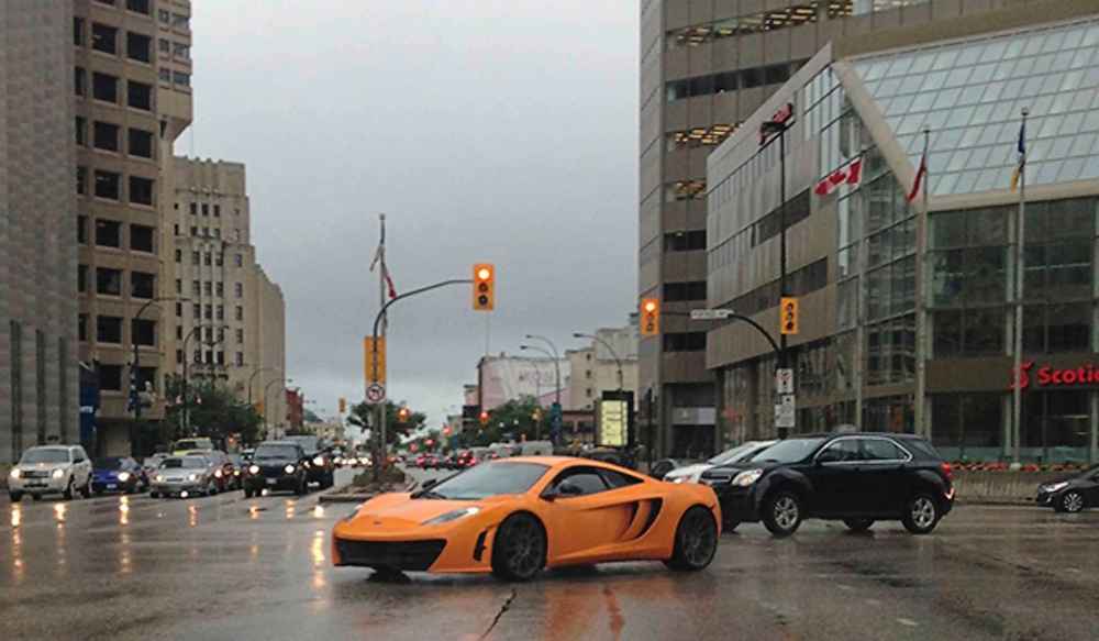 COURT DOCUMENT
A McLaren sports car was among the luxury vehicles Ramdath drove.