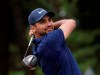 Jason Day of Australia watches his tee shot on the 11th hole during the first round of the Zozo Championship PGA Tour at the Accordia Golf Narashino country club in Inzai, east of Tokyo, Japan, Thursday, Oct. 24, 2019. (AP Photo/Lee Jin-man)