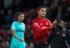 FILE - In this Saturday, Oct. 6, 2018 file photo, Manchester United's Alexis Sanchez walks from the pitch after their English Premier League soccer match against Newcastle United at Old Trafford in Manchester, England. This week marked a year since Alexis Sanchez left Arsenal and join Manchester United. It was a move that was supposed to revive the career of one of the Premier League‚Äôs most exciting players but it hasn‚Äôt worked out. Sanchez is back from a hamstring injury and the first game of his second year at United will be against Arsenal in the FA Cup on Friday, Jan. 25, 2019. (AP Photo/Jon Super, file)