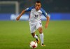 FILE - In this Monday, Oct. 16, 2017 file photo, Sergino Dest of the U.S controls the ball during the FIFA U-17 World Cup match against Paraguay in New Delhi, India. Ajax right back Sergino Dest has pledged his international future to the United States. The 18-year-old, who has a Surinamese-American father and Dutch mother, put an end Monday, Oct 28, 2019 to intense speculation about whether he would choose to play for the United States or the Netherlands, his country of birth. (AP Photo/Tsering Topgyal)