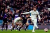 Real Madrid's Sergio Ramos, right, scores a penalty during a Spanish Copa del Rey soccer match between Real Madrid and Leganes at the Bernabeu stadium in Madrid, Spain, Wednesday, Jan. 9, 2019. (AP Photo/Manu Fernandez)