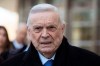 FILE - In this Nov. 17, 2017 file photo, Jose Maria Marin leaves federal court in the Brooklyn borough of New York. FIFA ethics judges have on Monday, April 15, 2019 banned Brazilian soccer official Jose Maria Marin for life, 16 months after he was convicted of corruption charges in a United States federal court. Marin led Brazil‚Äôs organizing committee for the 2014 World Cup before being arrested in Zurich the next year. (AP Photo/Mary Altaffer, File)