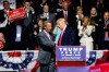 FILE - In this Wednesday, Aug. 24, 2016 file photo, Donald Trump welcomes Nigel Farage, left, ex-leader of the British UKIP party, to speak at a campaign rally in Jackson, Miss.. During his state visit starting June 3, 2019 Trump will meet with Prime Minister Theresa May as her authority is fading. Trump professes friendship for May, but he has been harshly critical of her handling of the tortured Brexit negotiations, and has buddied up to Boris Johnson, who hopes to follow May to power, and Brexit party leader Nigel Farage, who accuses May of incompetence and betrayal. (AP Photo/Gerald Herbert, file)