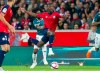 FILE - In this Saturday, Sept. 22, 2018 file photo, Lille's Nicolas Pepe, center, in action during the French League One soccer match against Nantes at the Lille Metropole stadium, in Villeneuve d'Ascq, northern France. Arsenal has broken its transfer record on Thursday Aug. 1, 2019, by signing winger Nicolas Pepe from Lille as the London club tries to return to the Champions League. (AP Photo/Michel Spingler, FILE)