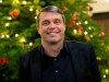 FILE - In this file photo dated Friday, Dec. 8, 2017, Ostersunds FK chairman Daniel Kindberg poses at the team's party after its 1-1 Europa League draw with Hertha Berlin in Berlin, Germany. Kindberg will go to court next week, April 22, 2019, accused of serious financial crimes allegedly involving funnelling taxpayers‚Äô money into Ostersund soccer club (AP Photo/Ciaran Fahey, File)