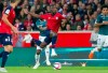 FILE - In this Saturday, Sept. 22, 2018 file photo, Lille's Nicolas Pepe, center, controls the ball during the French League One soccer match between Lille and Nantes at the Lille Metropole stadium, in Villeneuve d'Ascq, northern France. The race to finish as the French league‚Äôs top scorer was expected to be a three-way contest between Paris Saint-Germain forwards Neymar, Kylian Mbappe and Edinson Cavani. But unheralded forwards Nicolas Pepe and Emiliano Sala are keeping pace with PSG‚Äôs stars. (AP Photo/Michel Spingler, File)