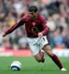 FILE - In this file photo dated Saturday April 1, 2006, Arsenal's Jose Antonio Reyes runs with the ball during their English Premier League soccer match against Aston Villa at Highbury stadium in London. Sevilla said in a statement Saturday June 1, 2019, that former Spain midfielder José Antonio Reyes, who won five Europa League titles and was part of Arsenal’s unbeaten “Invincibles” squad, has been killed in a traffic accident at the age of 35. (AP Photo/Tom Hevezi, FILE)