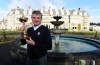 Paul Lawrie during the photo call at Gleneagles Golf Club in Perthshire, Scotland Wednesday Oct.3, 2012. Lawrie handed over the newly retained Ryder Cup trophy to Gleneagles club to mark the countdown to the 2014 Ryder Cup event which is taking place at Gleneagles. (AP Photo /Andrew Milligan/PA) UNITED KINGDOM OUT - NO SALES - NO ARCHIVES