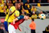 Sweden's Alexander Isak, left, and Norway's Ole Selnaews during the Euro 2020 group F qualifying soccer match between Sweden and Norway at Friends Arena in Solna, Sweden, Sunday Sept. 8, 2019. (Fredrik Sandberg/TT via AP)