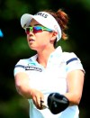 South Korean golfer Jenny Shin watches the flight of her ball, during the LPGA Thailand golf tournament second round at Siam Country Club Pattaya, at Chonburi, Thailand, Friday Feb. 22, 2019. Shin bogeyed the sixth hole but sunk five birdies in the rest of the round, including the par-5 18th, for a 4-under 68, to put her at 11 under overall and one shot ahead of the field. (AP Photo/Lerpong Amsa-ngiam)