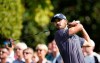 Billy Horschel of the US in action on day two of the PGA Championship at Wentworth Golf Club, England, Thursday Sept. 19, 2019. (Tess Derry/PA via AP)