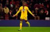 Crystal Palace's Wilfried Zaha celebrates scoring his side's first goal of the game against Southampton, during their English Premier League soccer match at St Mary's Stadium in Southampton, England, Wednesday Jan. 30, 2019. (Nick Potts/PA via AP)