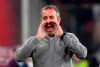 Milan's coach Marco Giampaolo shouts from the touchline during the Italian Serie A soccer match between Genoa CFC and AC Milan at the Luigi Ferraris stadium in Genoa, Italy, Saturday Oct. 5, 2019. (Luca Zennaro/ANSA via AP)