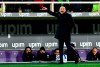 Inter's coach Luciano Spalletti signals to players during the match against Fiorentina during the Italian Serie A soccer match between ACF Fiorentina and FC Inter at the Artemio Franchi stadium in Florence, Italy, Sunday Feb. 24, 2019. (Claudio Giovannini / ANSA via AP)