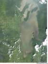 Supplied photo
Aerial photo showing algae blooms on Lake Winnipeg in July 2010.