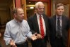 JOE BRYKSA / WINNIPEG FREE PRESS
Liberals Kevin Lamoureux, John McCallum and Terry Dugid speak to the media this morning about the Liberal plan for immigration in Canada.