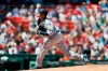 Seattle Mariners' Felix Hernandez pitches during the first inning of a baseball game against the Boston Red Sox in Boston, Saturday, May 11, 2019. (AP Photo/Michael Dwyer)