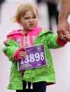 Ella Bilan joins dad, Kevin Bilan, in Sunday's Super Run.