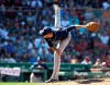 Tampa Bay Rays' Oliver Drake follows through on a pitch against the Boston Red Sox in the seventh inning of a baseball game Sunday, June 9, 2019, in Boston. (AP Photo/Steven Senne)