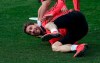 Real Madrid's Sergio Ramos attends a training session at the team's Valdebebas training ground in Madrid, Spain, Monday, March 4, 2019. Real Madrid will play against Ajax in a Champions League soccer match on Tuesday. (AP Photo/Manu Fernandez)