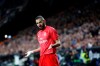 Real Madrid's forward Karim Benzema gestures during the Spanish La Liga soccer match between Valencia and Real Madrid at the Mestalla Stadium in Valencia, Spain, Wednesday, April 3, 2019. (AP Photo/Alberto Saiz)