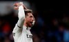 Real Madrid's Sergio Ramos celebrates after scoring a penalty during a Spanish Copa del Rey soccer match between Real Madrid and Leganes at the Bernabeu stadium in Madrid, Spain, Wednesday, Jan. 9, 2019. (AP Photo/Manu Fernandez)