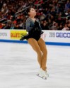 Alysa Liu performs her women's free skate during the U.S. Figure Skating Championships, Friday, Jan. 25, 2019, in Detroit. Liu won the title. (AP Photo/Carlos Osorio)
