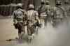 Canadian soldiers patrol southwest of Kandahar, Afghanistan. (Anja Niedringhaus / The Associated Press files)